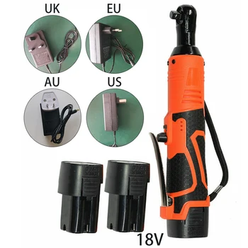 

Cordless Electric Ratchet Wrench Rechargeable Battery Easily Assemble LED Working Light Power Handheld Repair Tools
