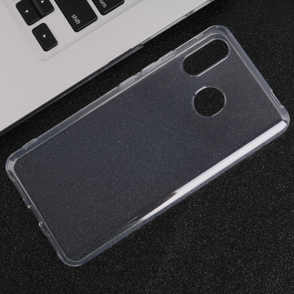 Прозрачный чехол для ZTE Libero S10 A7 A5 2020 2019 V10 Vita мягкий однотонный из ТПУ