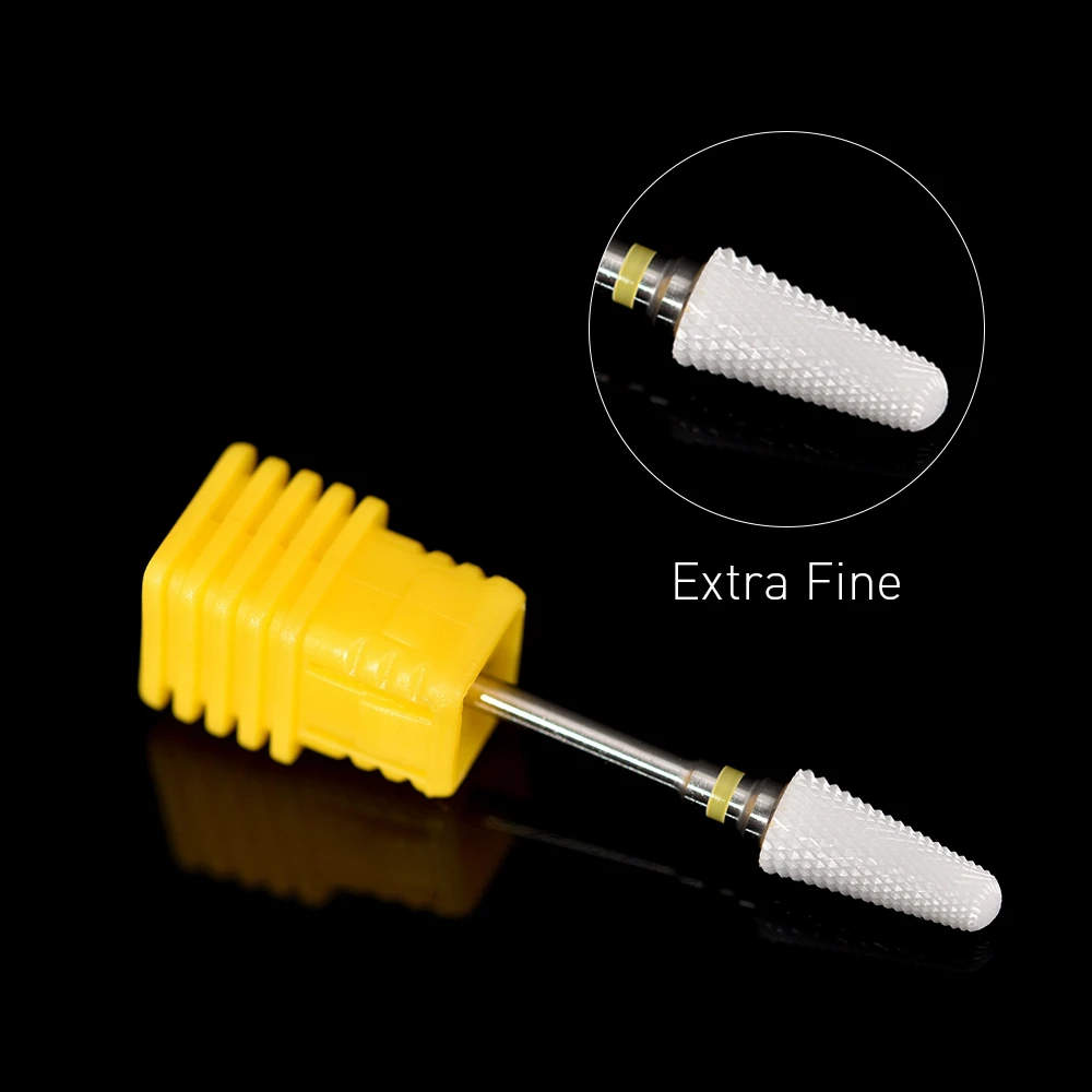 Зонтик, керамическое сверло для дизайна ногтей, инструменты для сверления ногтей, маникюрный резак, средство для удаления кутикул, Гель-лак, инструменты - Цвет: Extra Fine