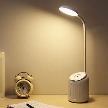

USB Rechargeable Air Humidifier LED Desks Table Lamp Adjustable Intensity Reading Light Lamp 3 Modes Desk Lamps