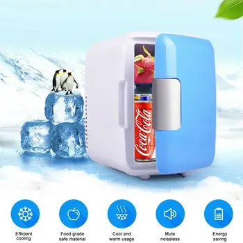 

MeterMall 4L Refrigerator Ultra-quiet Low-noise Coolers for Car Mini Refrigerators Freezer Cooling Box