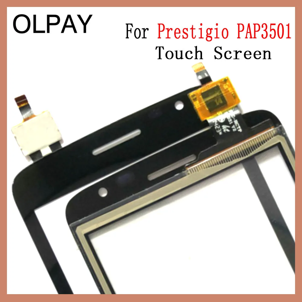 Mobile Phone TouchScreen 5.0" For Prestigio MultiPhone PAP3501 DUO Touch Screen Glass Digitizer Panel Lens Sensor Glass Repair