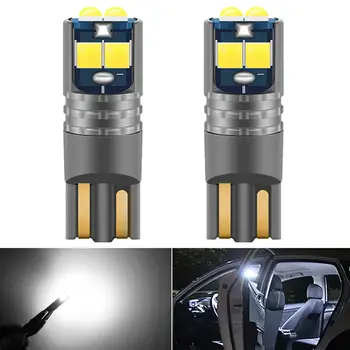 

2x 194 168 T10 W5W LED Bulb 3030 DRL Car Auto Sidemarker Parking Width Interior Dome Light Dome Reading Lamp Orange White Led