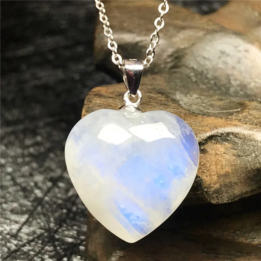 Heart Moonstone Pendant (293)