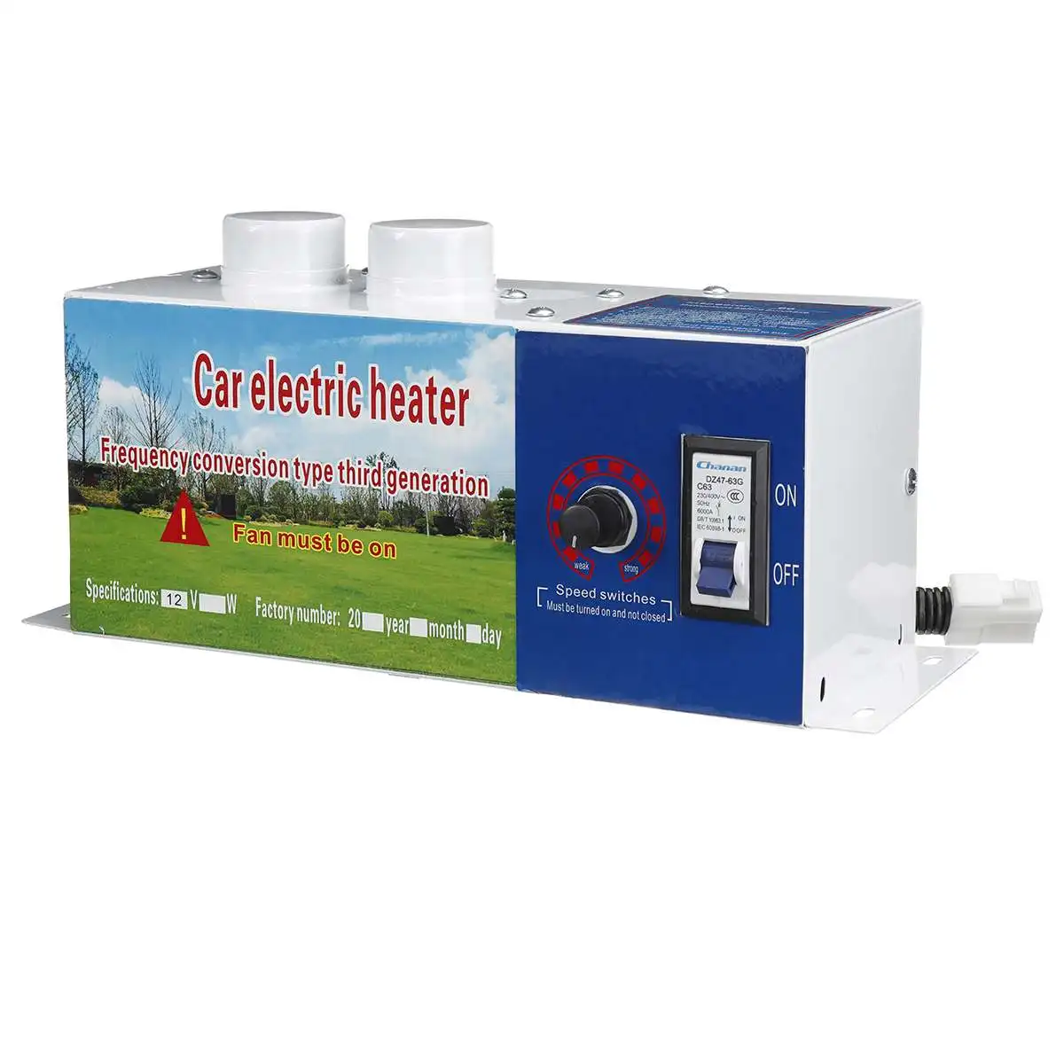 12 В/24 В 4 отверстия 1000 Вт LEDHeating вентиляторы для автомобилей, грузовиков, зимние Авто обогреватели, теплая сушилка для окон, стекла, Defroster Demister Interior