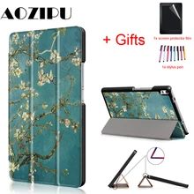 Ультра тонкий чехол для lenovo Tab 4, 8 плюс TB-8704x TB-8704F TB-8704N 8 дюймов планшет Умный Магнитный чехол для lenovo Tab 4, 8 Plus