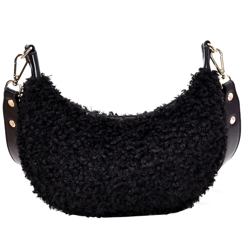 

iVog New Arrival Everyday Ladies Small Fur Shoulder Messenger Handbag gg Fashion Hand Bags for Women 2019