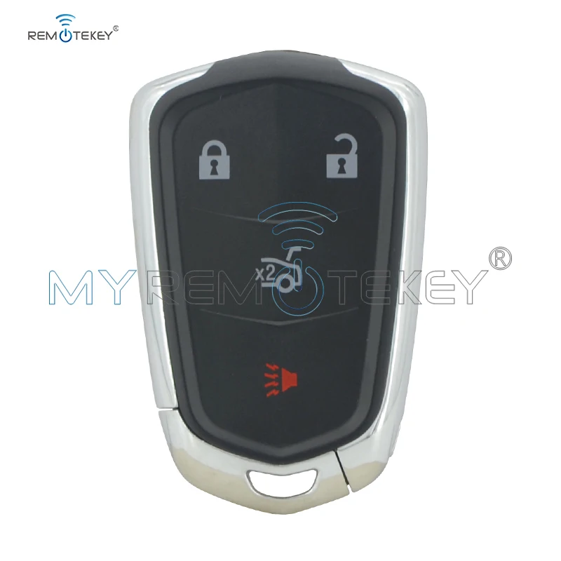 Remtekey FCC ID HYQ2AB Smart key 4 button 434mhz ID46 chip for Cadillac CTS 2014 2015 kigoauto fcc id hyq2ab smart key 4 button 434mhz id46 chip for cadillac cts 2014 2015