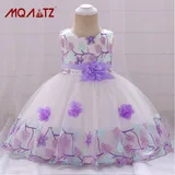 Г. Европейский и американский AliExpress, стиль, кружевное Пышное Платье принцессы без рукавов для дня рождения