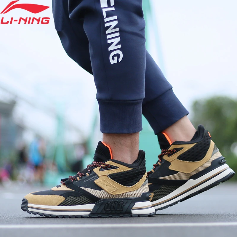 (Break Code)Li-Ning Men 001 T1000 WINTER Stylish Lifestyle Shoes Retro LiNing li ning Support Sport Shoes Sneaker AGLP079