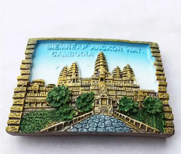 Angkor Wat, simreep, Камбоджа холодильник сувениры-магниты