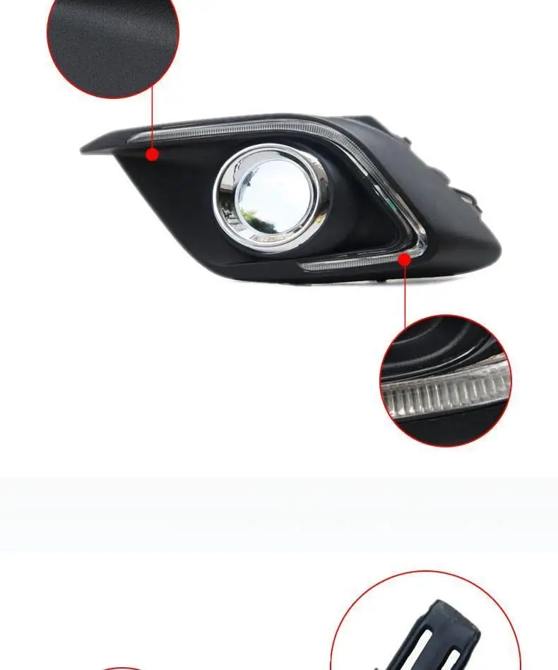 Automovil ходовые автомобили Drl запчасти Luces Led Para Автомобильные фары передние противотуманные задние Автомобильные фары в сборе 17 18 для Mazda Axela