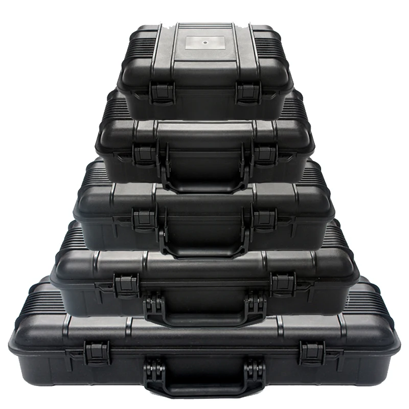 Hard Case With Foam Waterproof Hardshell Dry Box For Camera, Drone