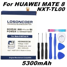 LOSONCOER 5300 мА/ч, HB396693ECW телефон Аккумулятор для Huawei Коврики 8 NXT-AL10 NXT-TL00 NXT-DL00 NXT-CL00 Коврики 8 NXT-L09 NXT-L29