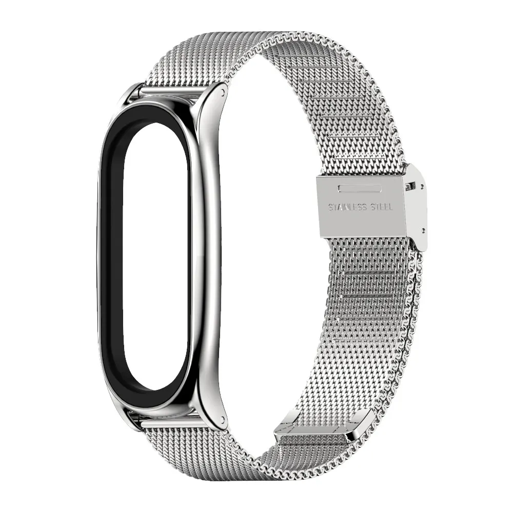 Для Mi Band 5 металлический браслет для Xiaomi Bend 4 ремешки на запястье Correa Miband 3 Смарт NFC