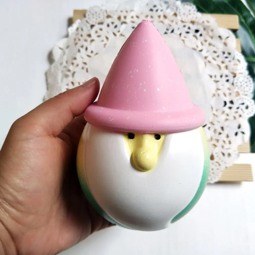 Мягкая игрушка Санта-Клаус с медленным отскоком игрушка, которая медленно и медленно сжимает подборы
