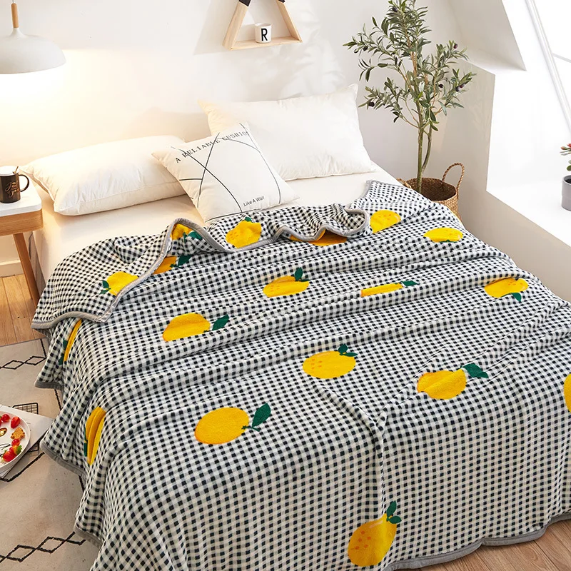 Новое утепленное одеяло Фарли коралловый двусторонний Рождественский подарок - Цвет: 18