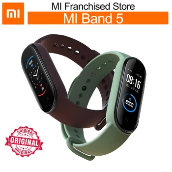 

Xiaomi Mi Band 5 Smart Bracelet Color Touch AMOLED Screen Band 5 NFC Wristband Fitness Tracker Blood Oxygen Heart Rate Monitor