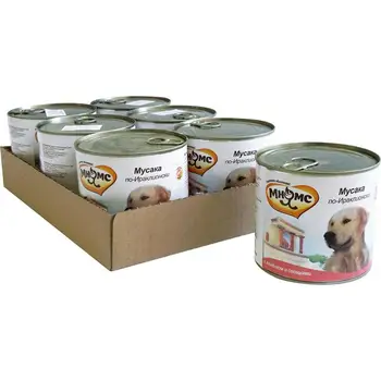 

Мнямс Мусака by Ираклионски Canned Dog (паштет), 6*600 C