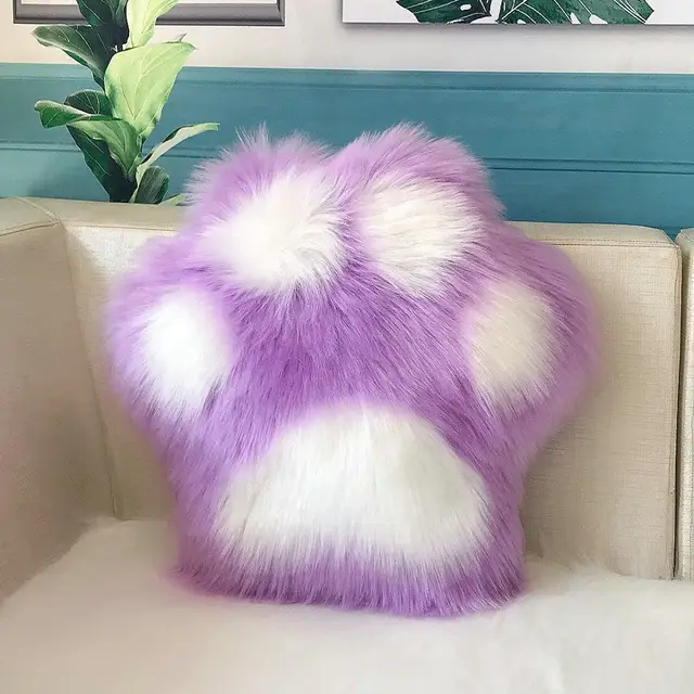 Kawaii Cat Paw Pillow 3