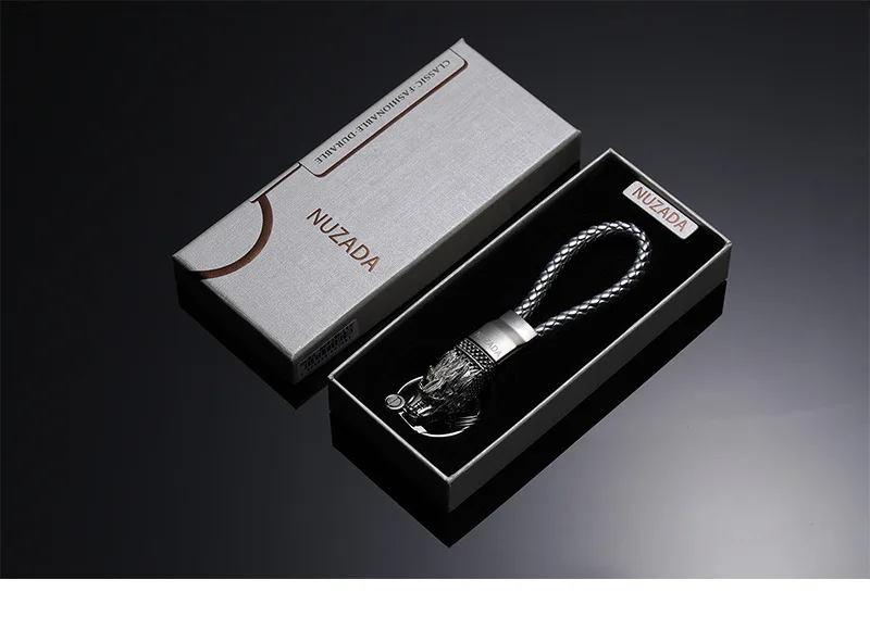 Nuzada подлинный продукт мужской ведущий брелок металлический креативный автомобильный подвесной Orna мужской т высшего класса Подарочный Брелок для ключей