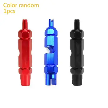 

Aluminum Bicycle Schrader Valve Core Tool Tube Multifunction Bike Tires Repair Tools Extension Rod Remove Wrench