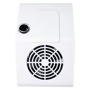 

Nail Dust Collector Nail Dust Machine Manicure Vacuum Cleaner Nail Ginding Cleaner with Original EU Plug White (Round Plug)