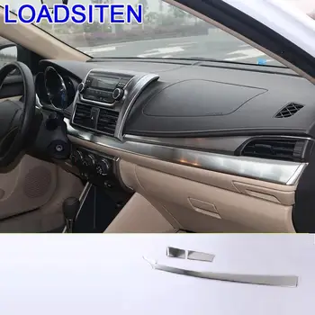 

Modified Control System Gear Outlet Air Conditioner Dashboard Interior Covers Car Styling 14 15 16 FOR Toyota Yaris Hatchback