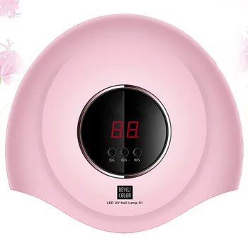 

UV Manicure Dryer Double Light Source Nail Dryer Quick-Drying Manicure Dryer Tools for Store (12Pcs S1 LED Light, Pink, No Base)