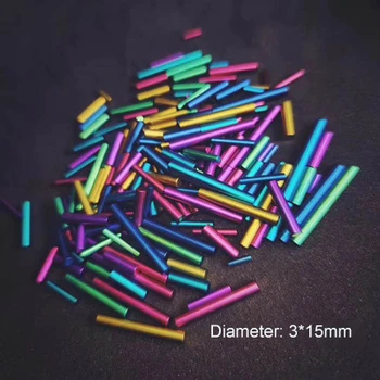 

Titanium Colorful Rod Can Replace Tritium Tube 3*15mm EDC DIY Tool