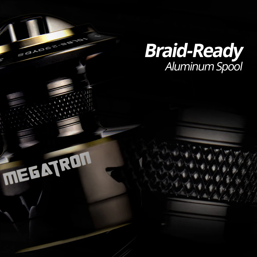 KastKing Megatron новая водостойкая углеродная спиннинговая катушка с большой катушкой