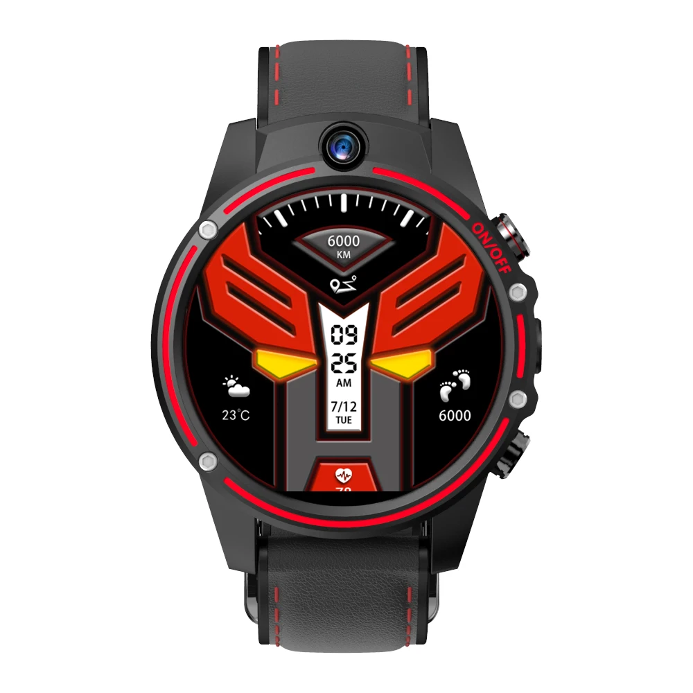 

2020 New Kospet Vision Dual Cameras 4G Smart Watch man Android phone 800Mah Battery GPS Maps Google play wifi soprts Smartwatch