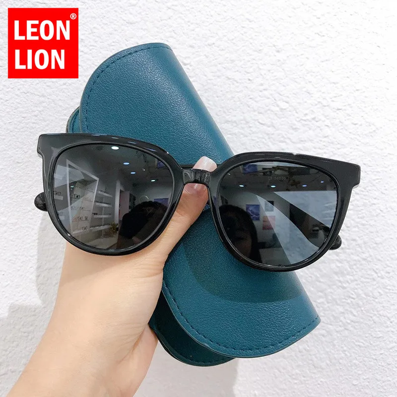 

LeonLion Cateye Retro Sunglasses Women Luxury Brand Glasses For Women/Men Retro Eyeglasses Women Round Oculos De Sol Feminino