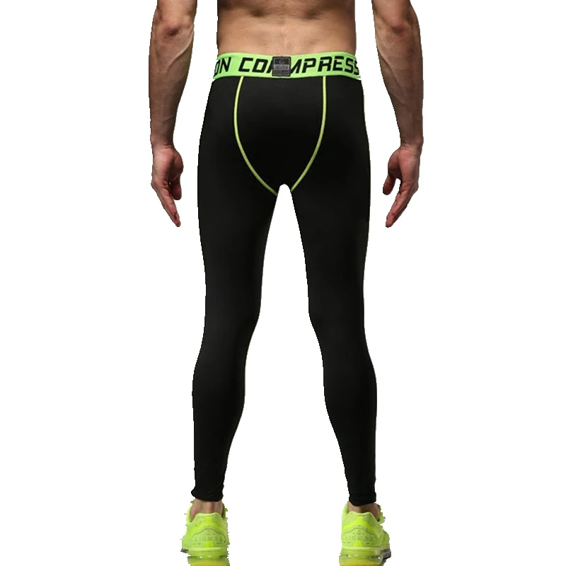 Sfit мужские фитнес джеггинсы для бега, брюки, высокая эластичность, Компрессионные спортивные леггинсы, быстросохнущие, длина до лодыжки, штаны для спортзала