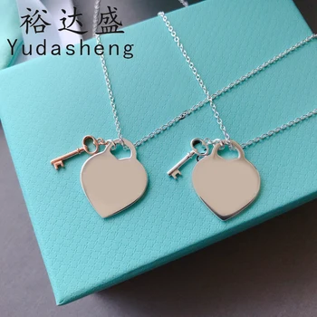 

TF SWA Yudasheng Classic 1:1 Love Key Necklace High Quality Women Jewelry Wholesale