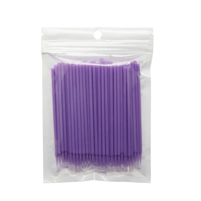 Makeup Brush 100pcs/Pack Disposable Microbrush For Eyelash Extensions