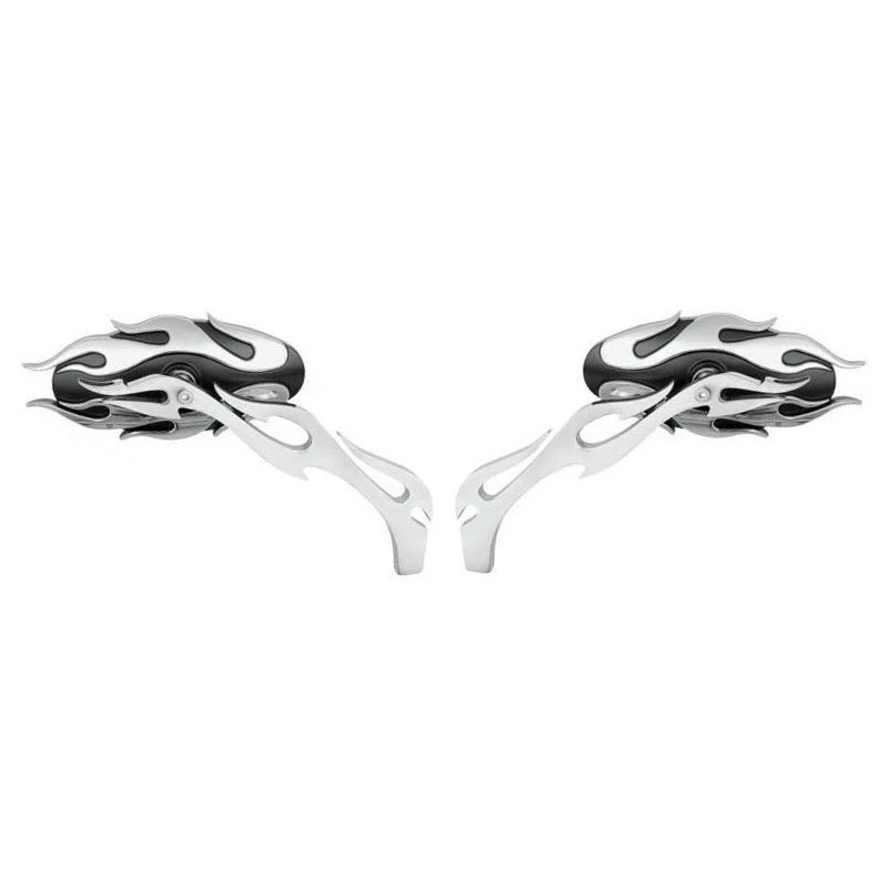 Мотоцикл велосипед с эффектом пламени фотоэлектрический 8 мм 10 мм|mirror bracket|mirror