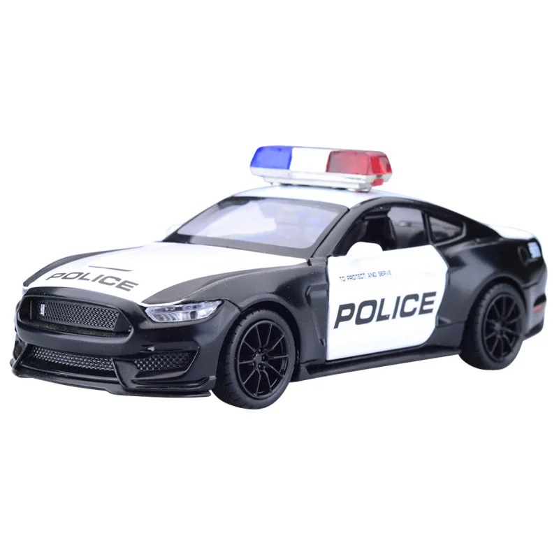 mustang police car toy