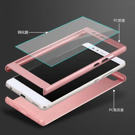 Для huawei P30 P30 PRO Чехол 360 Полное покрытие совпадающее закаленное стекло для huawei honor 10 honor 10 Lite телефон оболочка