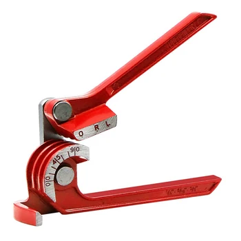 

Red Machine 180 Degree Multifunctional Manual Elbow Tool Pipe Air Conditioner Bending Tube Bender Practical 3 In 1 Labor Saving
