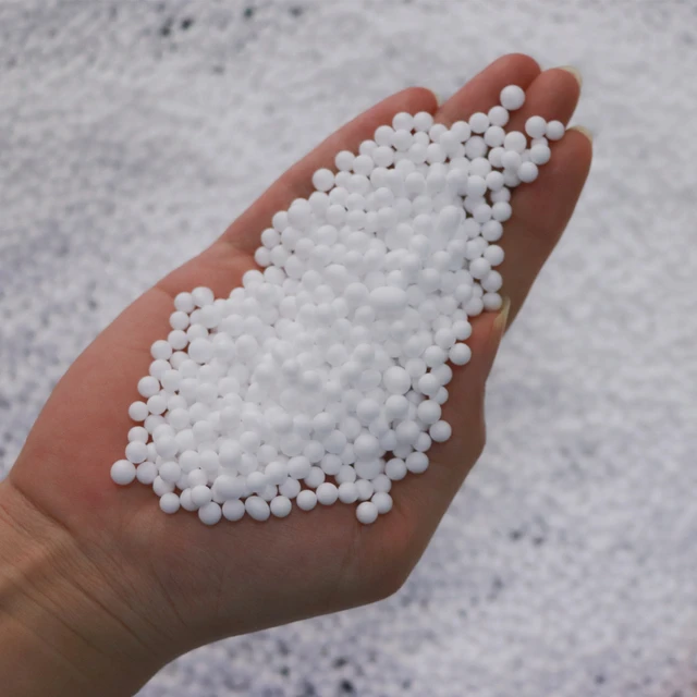 4-6mm 50g/100g White Foam Balls Bag DIY Craft Materials Baby Bed Sleeping  Pillow Filling