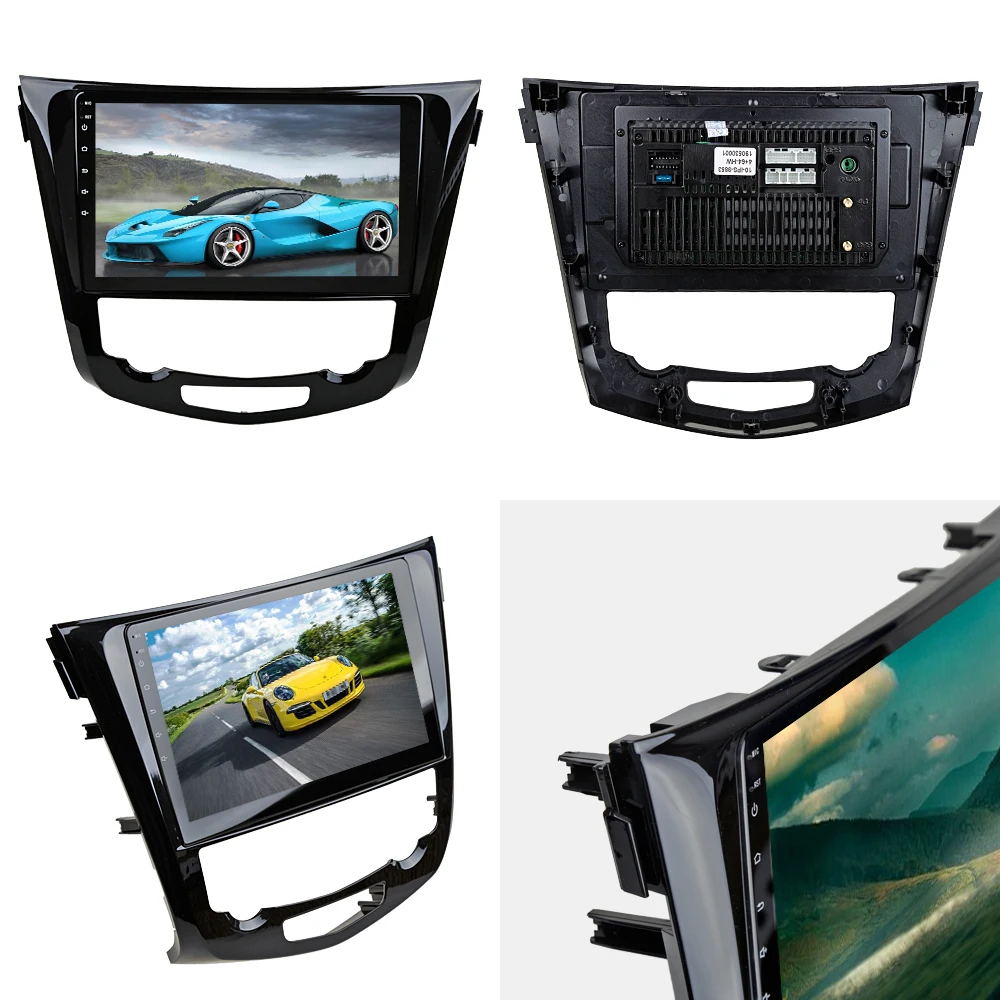 Best SINOSMART 8 Core CPU DSP Car Navigation GPS Player for Nissan X-trail/Qashqai/Duali 2013-2018 Support 360 view system 4G network 20