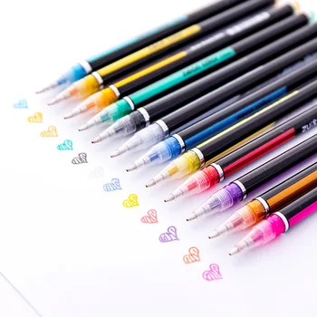48 Colors Sketch Pen Marker Painting Drawing Stationery Color Brush Pen Kawaii Art Markers Stationery Crafts Brush Pens Set Gift 6