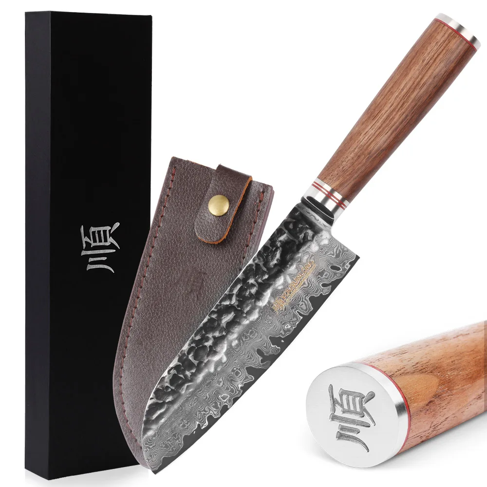 Chef Knife Japanese Damascus Steel Wooden Handle Japanese Knife Store