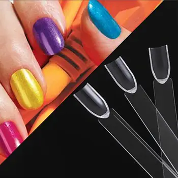 

Circle transparent 50 colors $ Set practice color card 50 fan fake finished piece nails piece shaped colors Transparent Man O2O3