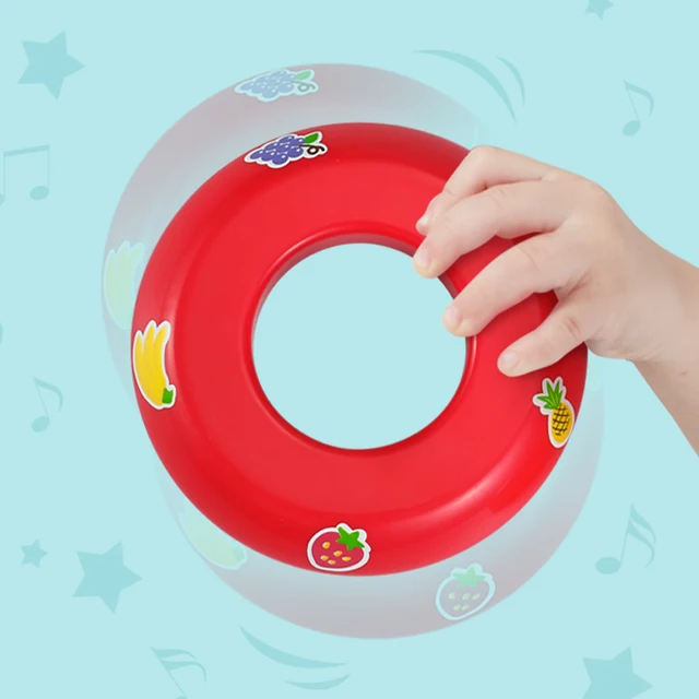 HOLA Baby Unicorn Stacking Rings Toys - Rainbow Montessori Roly Poly Toy for Infant 3 + Months Girls and Boys 5