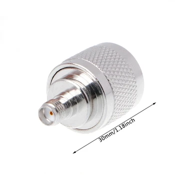 

N Male to SMA Female Straight RF Coaxial Adapter Jack Connector
