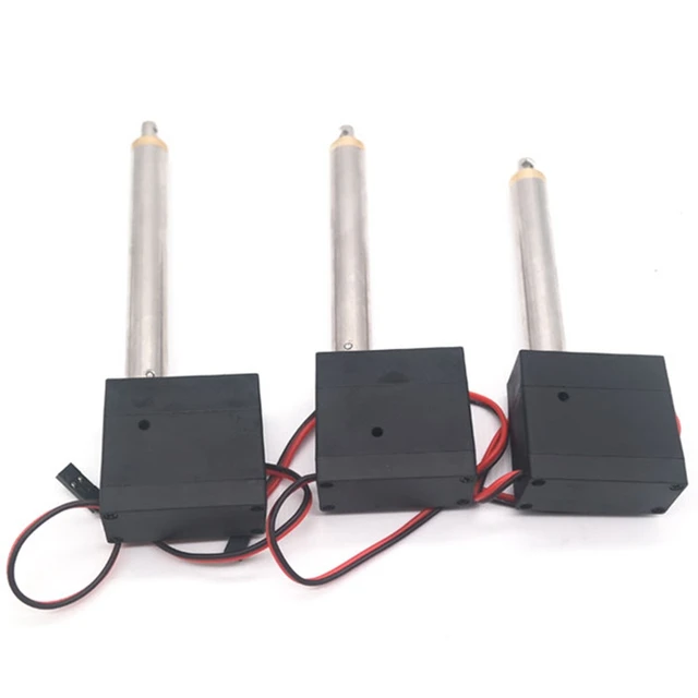 Channel Hanna Excavator Modified Screw Upgrade Upgrade Metal Arm Driving Servo Parts for Huina 1550 Rc Excavator Parts 3