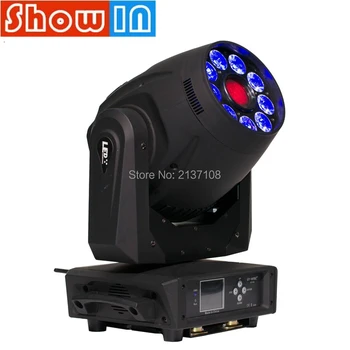 

120W Spot 9*10W Wash RGBW LED Moving Head Light Pixel Control Stage Lighting Equipment for DJ Disco Party Nightclub Pro Sound
