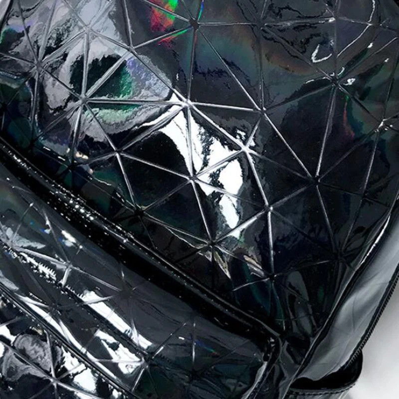 Большие дорожные сумки, лазерная школьная сумка для мужчин и женщин, рюкзак для подростков, Студенческая голографическая Милая кожаная сумка на плечо